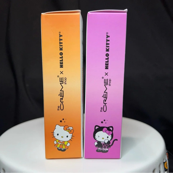 The Creme Shop x Sanrio Hello Kitty Halloween Candy Corn Spa Headband & Lotions - Picture 12 of 12